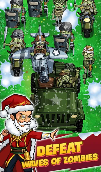 Zombie War Idle Defense Game (Зомби Война)  [МОД Mega Pack] Screenshot 4