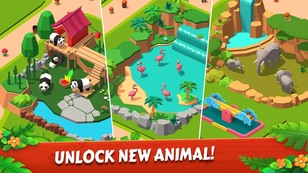 Zoo Tile - Match Puzzle Game (Зу Тайл)  [МОД Меню] Screenshot 1