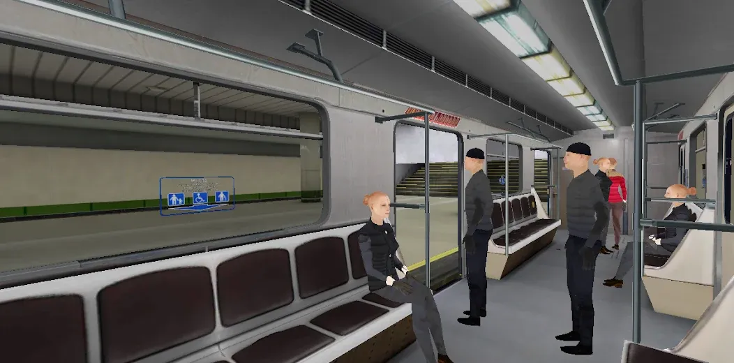 Minsk Subway Simulator  [МОД Unlimited Money] Screenshot 5