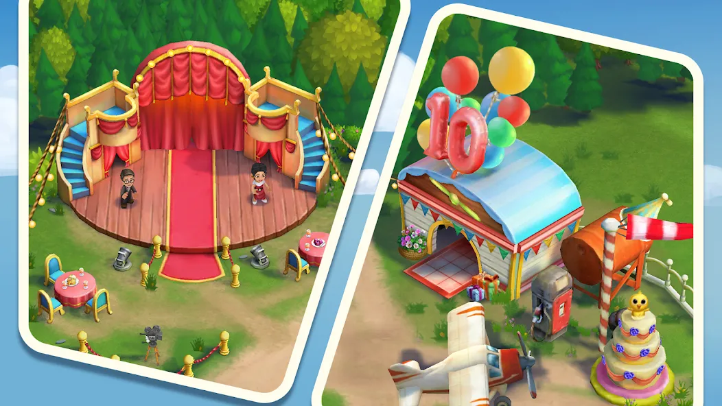 FarmVille 2: Country Escape (ФармВилл 2 С)  [МОД Много денег] Screenshot 2