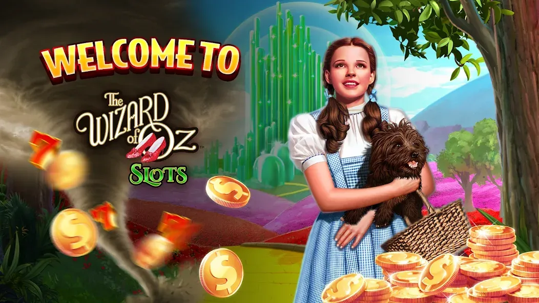 Wizard of Oz Slots Games (Волшебник из страны Оз игровой автомат)  [МОД Unlocked] Screenshot 1