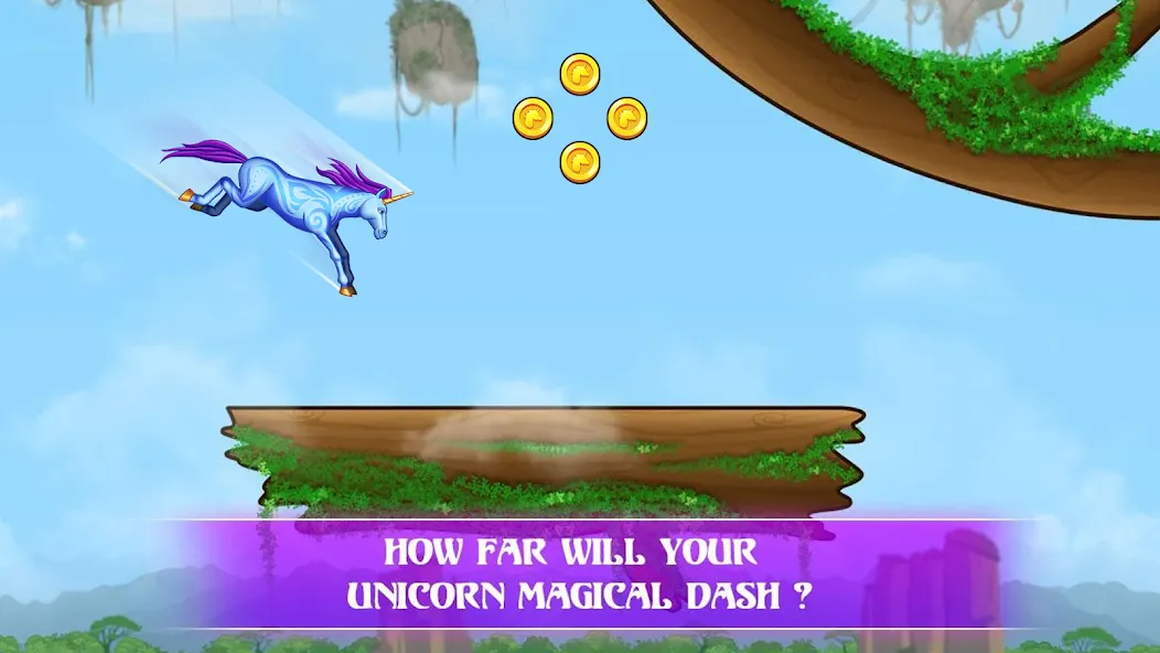 Unicorn Dash: Magical Run (Юникорн Дэш)  [МОД Много денег] Screenshot 2