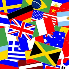 Скачать взломанную The Flags of the World Quiz  [МОД Бесконечные деньги] - последняя версия apk на Андроид