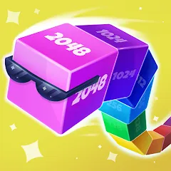 Скачать взломанную Cube Arena 2048: Merge Numbers  [МОД Menu] - последняя версия apk на Андроид