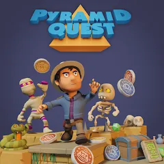 Скачать взломанную Pyramid Quest (Пирамида Квест)  [МОД Mega Pack] - стабильная версия apk на Андроид