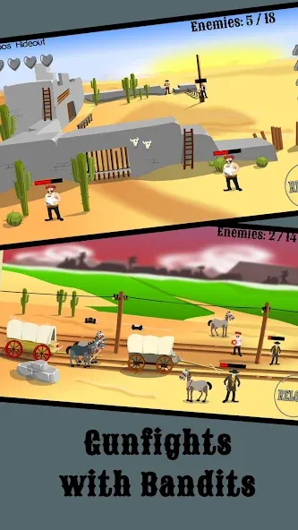 El Gringo: Wild West Cowboy (Эль Гринго)  [МОД Меню] Screenshot 5