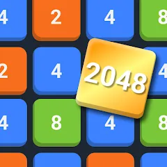 Взломанная 2048: Puzzle Game! Merge Block (Две тысячи сорок восемь)  [МОД Много денег] - последняя версия apk на Андроид