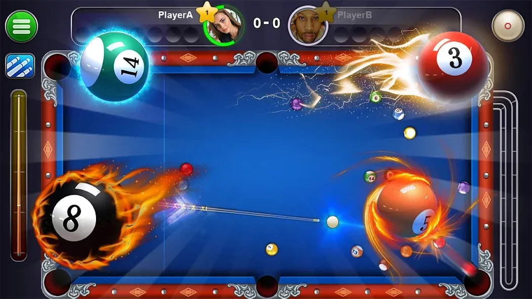 8 Ball Live - Billiards Games (Бол Лайв)  [МОД Меню] Screenshot 3