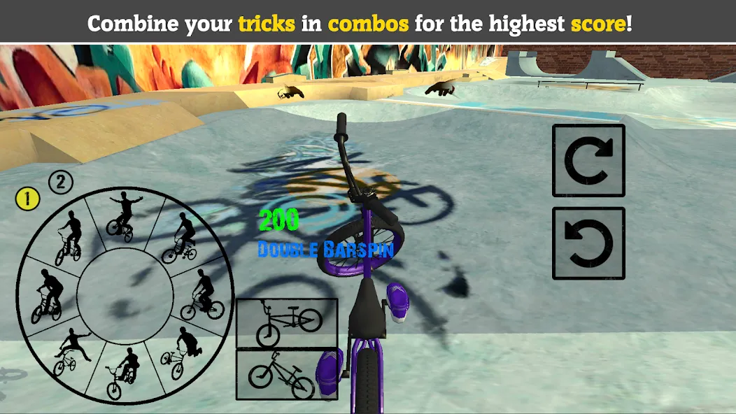 BMX FE3D 2 (БМХ ФЭ3Д 2)  [МОД Много денег] Screenshot 5