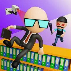 Скачать взломанную Escape The Office (Эскейп зе Офис)  [МОД Много денег] - полная версия apk на Андроид