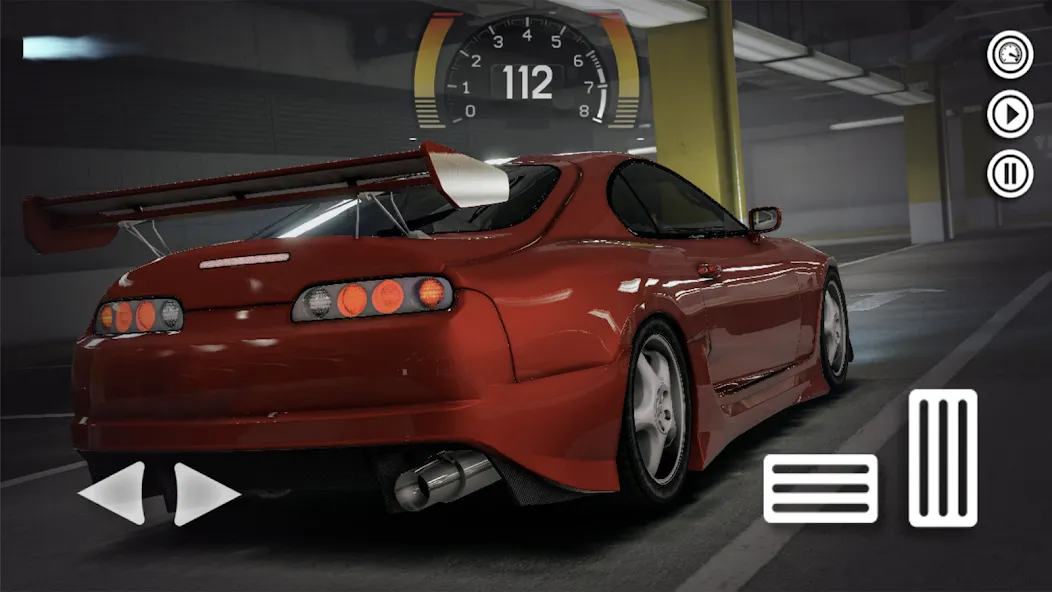 Tokyo Supra Drift Simulator  [МОД Много денег] Screenshot 3