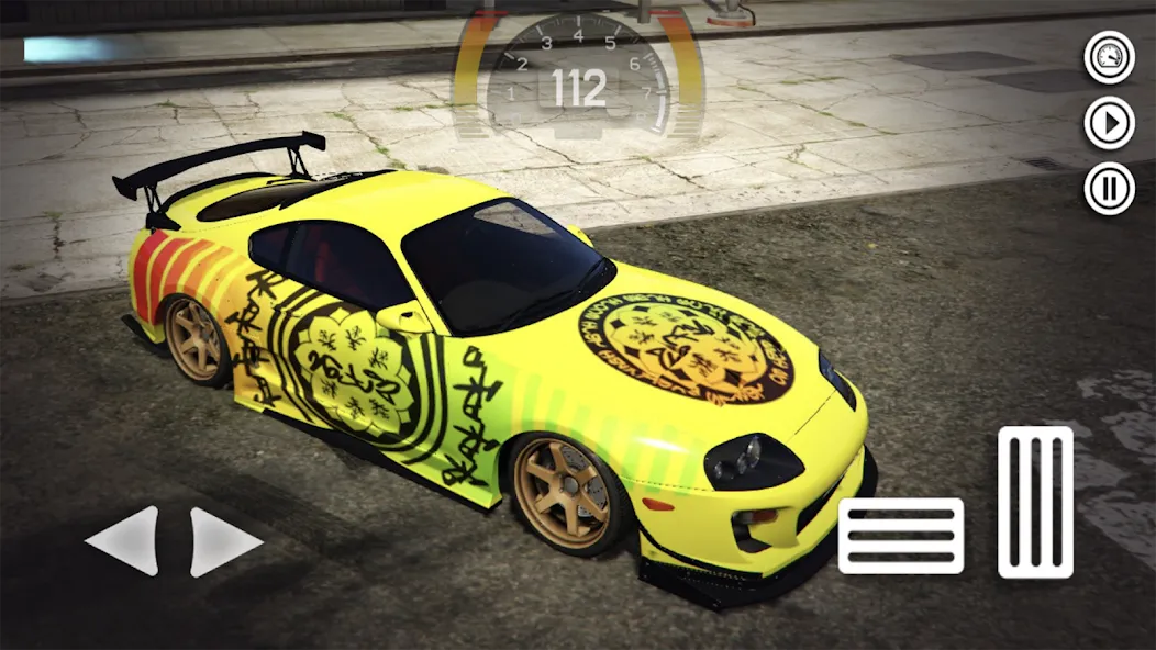 Tokyo Supra Drift Simulator  [МОД Много денег] Screenshot 5