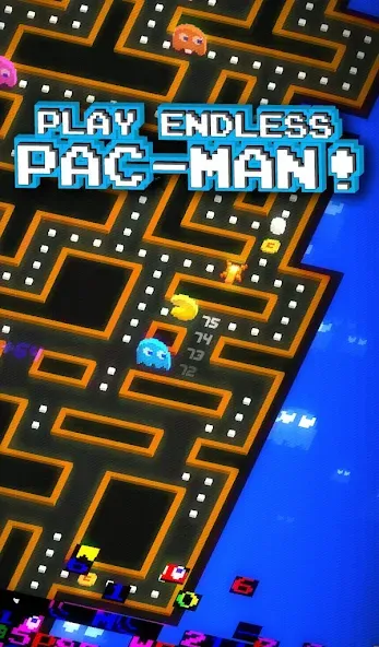 PAC-MAN 256 - Endless Maze (ПАК)  [МОД Unlimited Money] Screenshot 1