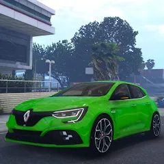 Скачать взломанную Renault Megane RS Simulator (Рено Меган  Симулятор)  [МОД Unlocked] - полная версия apk на Андроид