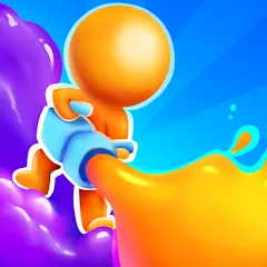 Скачать взлом Dye Hard - Color War (Дай Хард)  [МОД Menu] - стабильная версия apk на Андроид