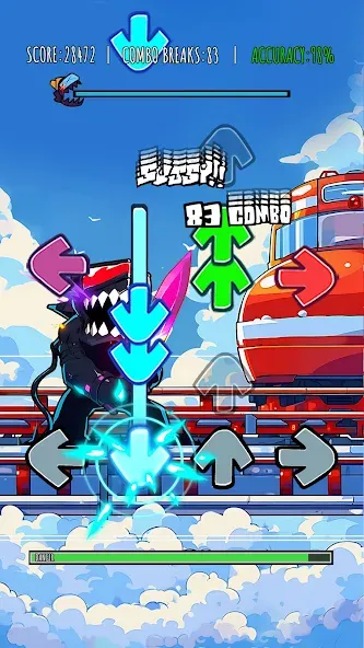 Music Rhythm Battle Night  [МОД Mega Pack] Screenshot 5