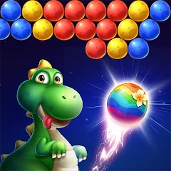 Скачать взлом Bubble Shooter Primitive Eggs (Бабл Шутер Примитивные Яйца)  [МОД Много денег] - стабильная версия apk на Андроид