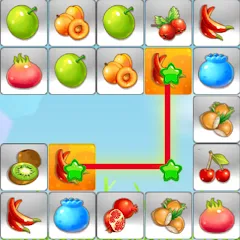 Взлом Link fruits - fruit match pair  [МОД Unlimited Money] - стабильная версия apk на Андроид