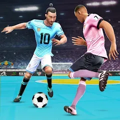 Скачать взлом Indoor Futsal: Football Games (Индор Футзал)  [МОД Unlimited Money] - последняя версия apk на Андроид