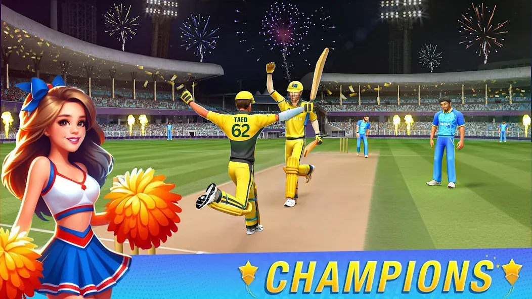 Play Cricket Games (Плей Крикет Геймс)  [МОД Много денег] Screenshot 1