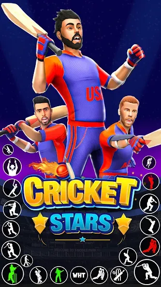 Play Cricket Games (Плей Крикет Геймс)  [МОД Много денег] Screenshot 4