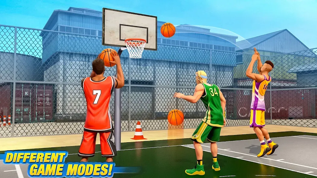 Dunk Smash: Basketball Games (Баскетбольные игры)  [МОД Много монет] Screenshot 3