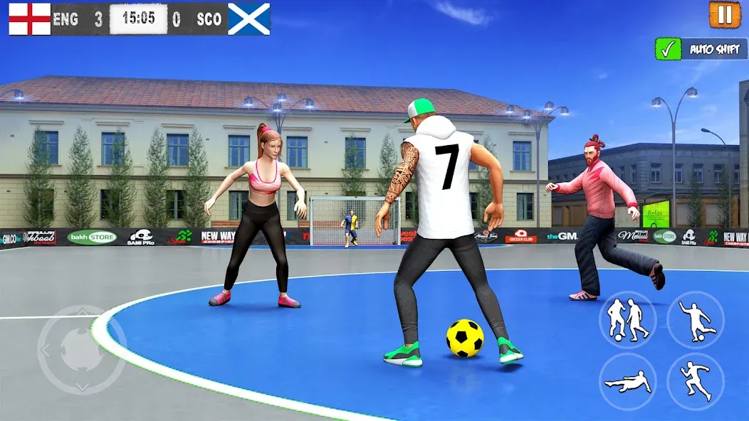 Street Football: Futsal Games (Стрит Футбол)  [МОД Меню] Screenshot 2