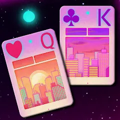 Взломанная FLICK SOLITAIRE - Card Games (ФЛИКК)  [МОД Много монет] - полная версия apk на Андроид