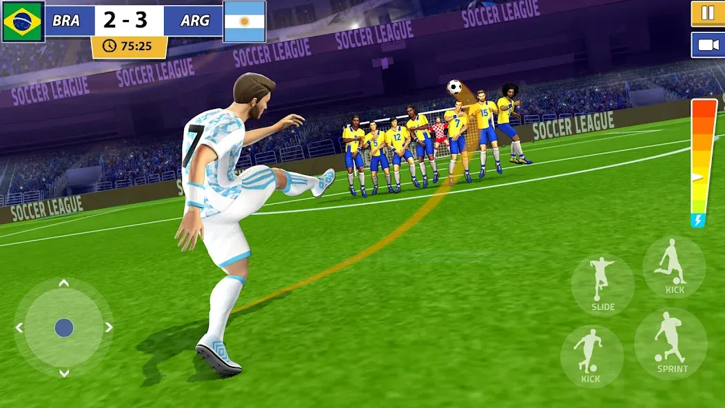 Soccer Star: Soccer Kicks Game (окер Стар)  [МОД Меню] Screenshot 3