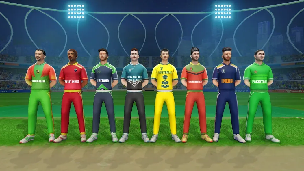 World Cricket Games :T20 Cup (Ворлд Крикет Геймс)  [МОД Меню] Screenshot 5