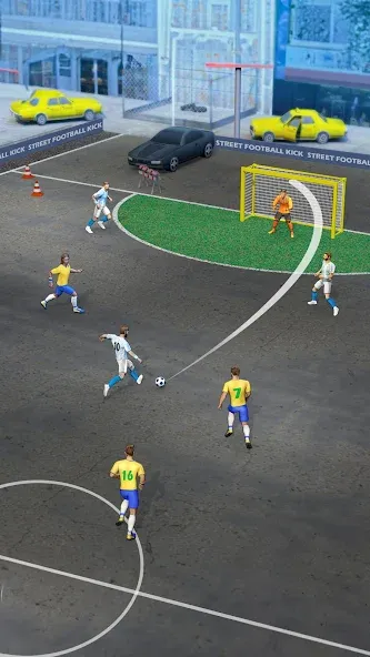 Street Football Kick Games (Уличный футбол Игры с ударами)  [МОД Все открыто] Screenshot 3