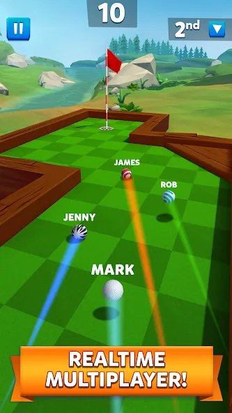 Golf Battle (Гольф баттл)  [МОД Меню] Screenshot 2