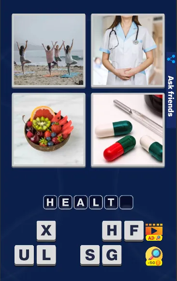 4 Pics 1 Word Quiz Game  [МОД Много монет] Screenshot 5