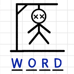 Скачать взломанную Hangman Words:Two Player Games  [МОД Unlimited Money] - стабильная версия apk на Андроид