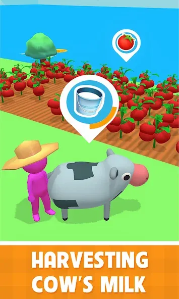 Family Farm Land 3D (Фарм Фэмили 3Д)  [МОД Mega Pack] Screenshot 2
