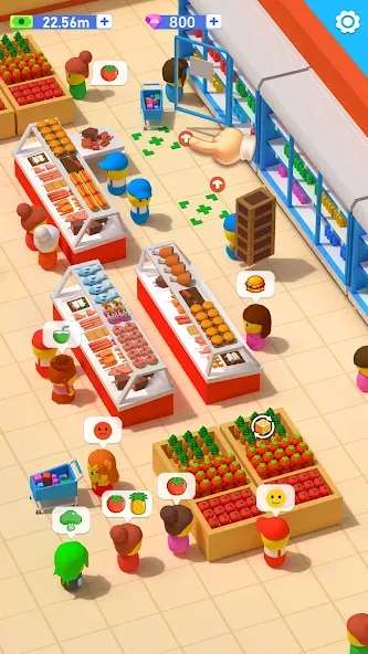 My Idle Supermarket Simulator (Мой Айдл Стор)  [МОД Меню] Screenshot 4