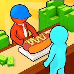 Взломанная My Idle Supermarket Simulator (Мой Айдл Стор)  [МОД Меню] - последняя версия apk на Андроид