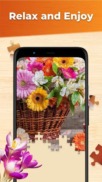 Jigsaw Puzzles HD Puzzle Games  [МОД Много монет] Screenshot 1