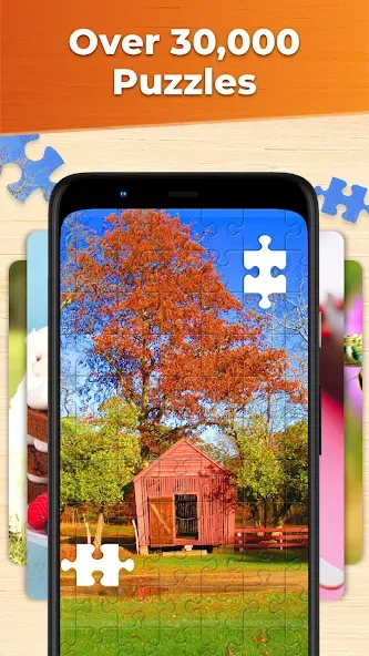 Jigsaw Puzzles HD Puzzle Games  [МОД Много монет] Screenshot 2