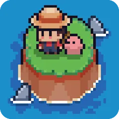 Взломанная Tiny  Island Survival  [МОД Menu] - полная версия apk на Андроид