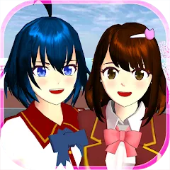 Взломанная SAKURA School Simulator (Сакура Скул Симулятор)  [МОД Menu] - последняя версия apk на Андроид