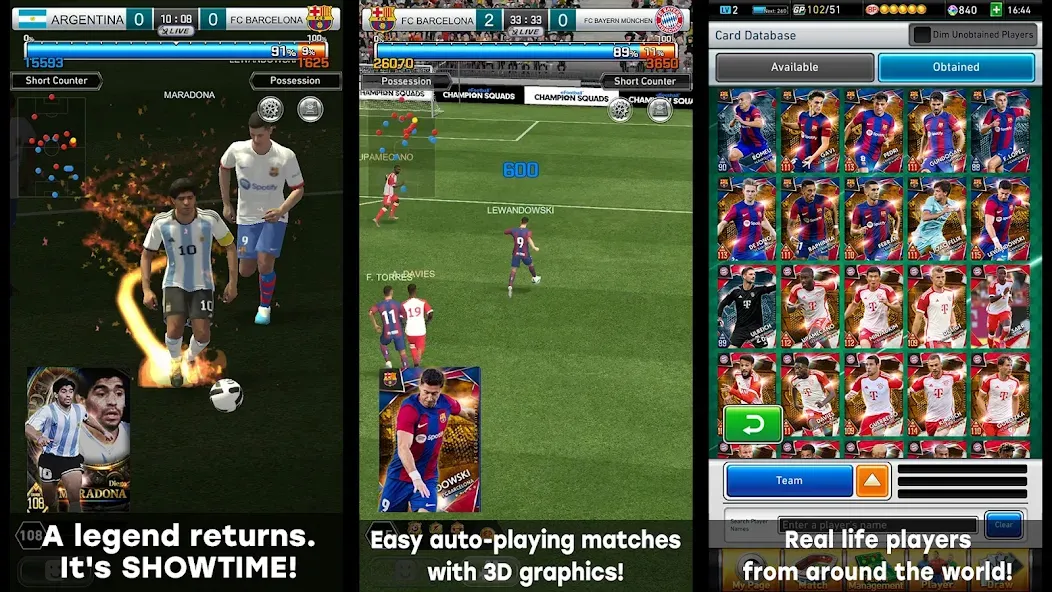 eFootball™  CHAMPION SQUADS (Игровой режим настоящего футбола  Чемпионские команды)  [МОД Unlocked] Screenshot 2