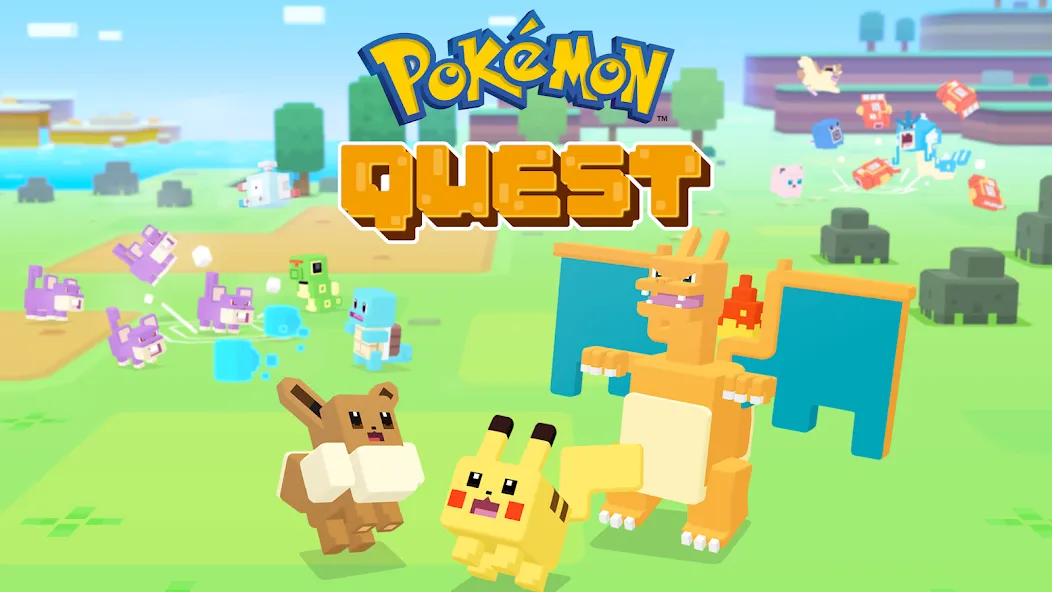 Pokémon Quest  [МОД Меню] Screenshot 1