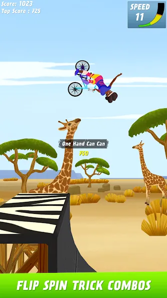 Max Air BMX (Макс Эйр БМХ)  [МОД Бесконечные деньги] Screenshot 2