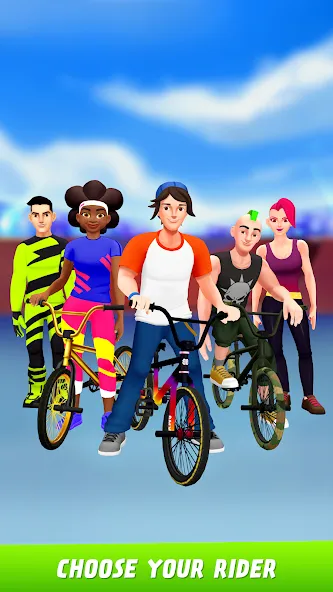 Max Air BMX (Макс Эйр БМХ)  [МОД Бесконечные деньги] Screenshot 5