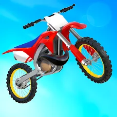 Скачать взломанную Max Air Motocross (Макс Эйр Мотокросс)  [МОД Mega Pack] - последняя версия apk на Андроид