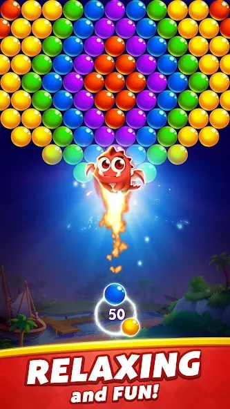 Bubble Shooter  [МОД Много монет] Screenshot 4