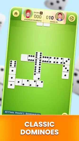 Dominoes: Classic Dominos Game  [МОД Много монет] Screenshot 1