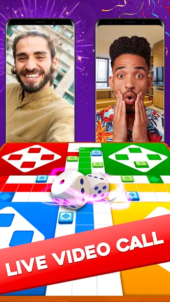 Ludo Lush-Game with Video Call (Людо Луш)  [МОД Бесконечные деньги] Screenshot 2