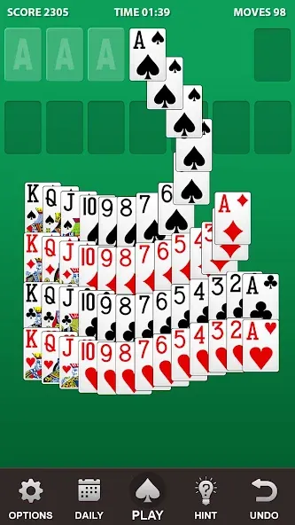 Solitaire.  [МОД Mega Pack] Screenshot 2